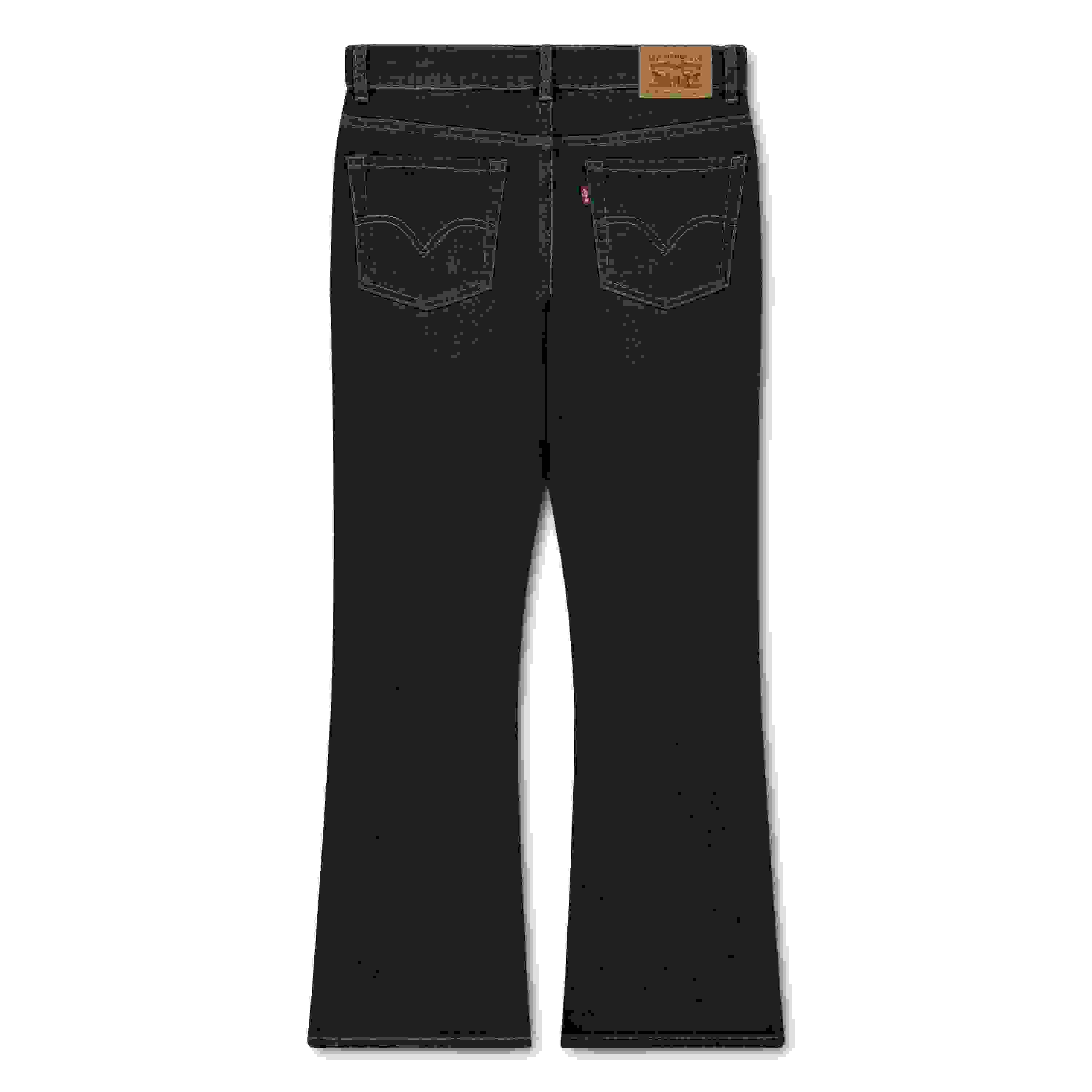 Levi's 726 High Rise Flare Little Girls' Navy Wash Denim Jeans